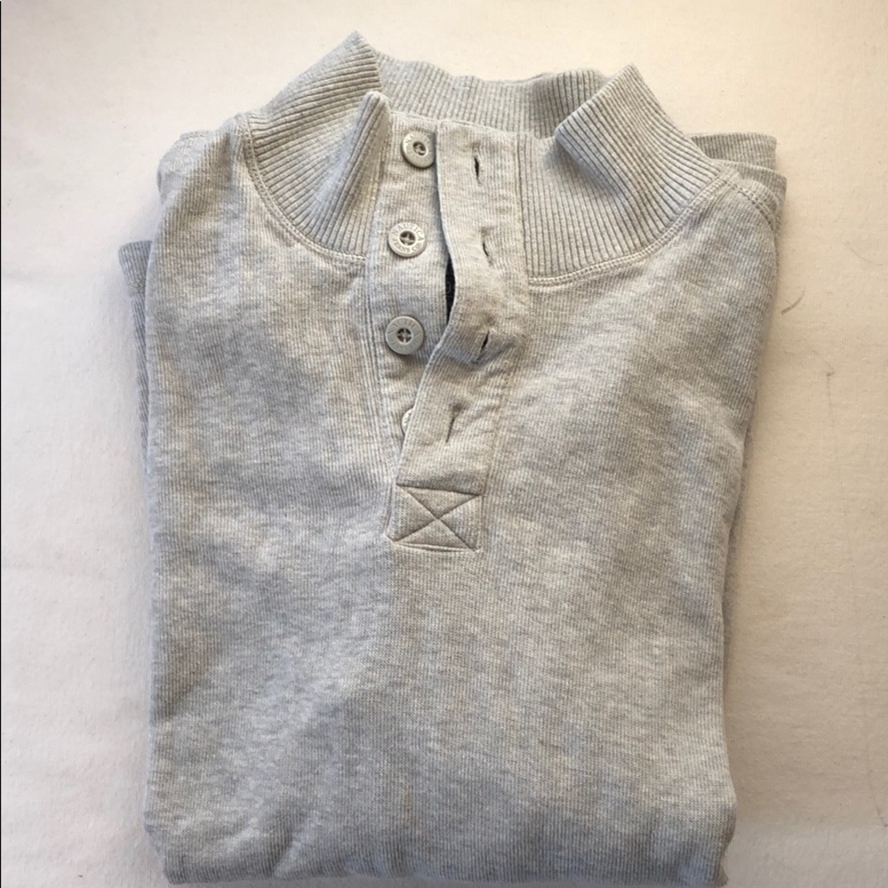 Nautica half button shirt